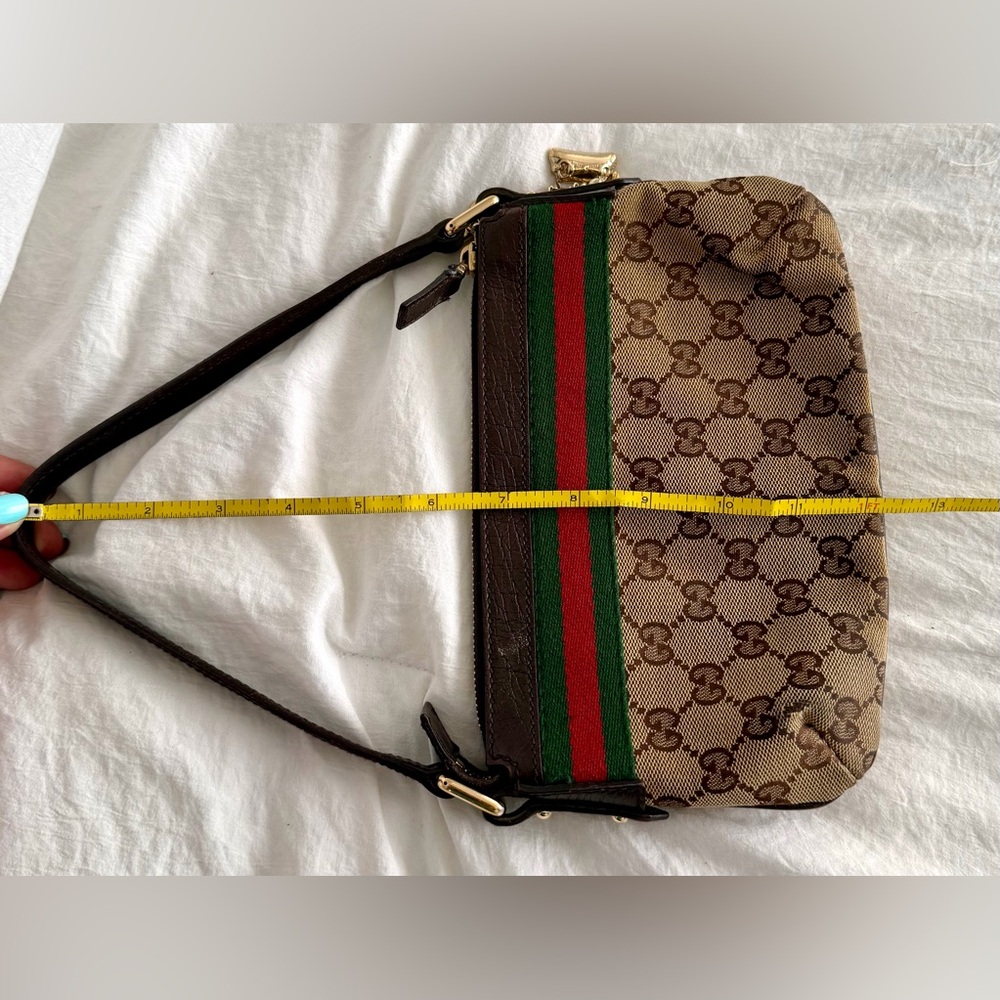 👑✅PRICE FIRM✅ AUTHENTIC Gucci Mini Web Charm Bag - Picture 8 of 16